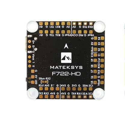 MATEKSYS F722-HD Flight Controller OSD 3-8S MPU6000 30.5x30.5MM For 5&quot; RC FPV Racing Drones