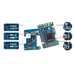 MATEKSYS H743-WING Drone Flight Control With OSD BEC For RC FPV Multi-rotor Fixed Wing Drones