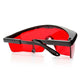Magnetic Target Card Plate Level Tool Rotary Cross Line Horizontal Vertical with Protection Goggle Glasses Set-Red