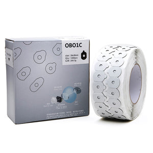 20x28mm Anti Slip Sticker Protection Lens Processing Resist Skid Film Blocking Pads Clear Double Sided Glue Disc for Glasses