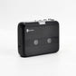 Tonivent TON007B Bluetooth Cassette Player Portable Cassette Player Walkman FM Radio Receiver Black