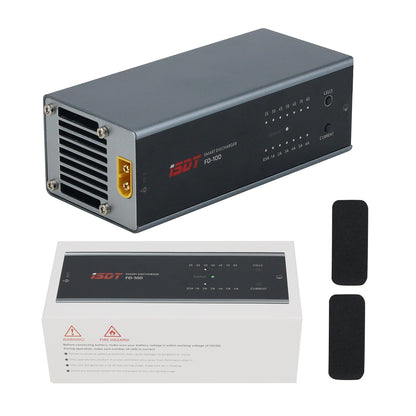 ISDT FD-100 80W 6A Smart Control Discharger for 2S-8S Lipo Battery for RC Models User Charging XT60 Port Charger