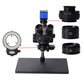 3.5X-100X Simul-Focal Trinocular Microscope 37MP Industrial Camera For Soldering PCB Jewelry Repair