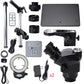 3.5X-100X Trinocular Microscope w/ Universal Bracket 48MP FHD Camera V8 For PCB Jewelry Repair