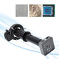 48MP FHD Camera V8 Industrial Video Microscope Camera w/ 300X Lens 144-LED Ring Light For PCB Repair