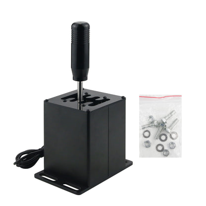 Simplayer HQS-L8 7+R Gear Shifter Racing Shifter w/ Long Handle for Logitech G27 &amp; Thrustmaster T300