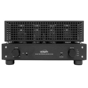 Line Magnetic LM-216IA Tube Amplifier Integrated KT88*4 Push-Pull Vacuum Amp Ultra Amplify 32W*2 Troide type 22W*2 Black