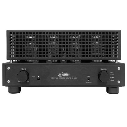 Line Magnetic LM-216IA Tube Amplifier Integrated KT88*4 Push-Pull Vacuum Amp Ultra Amplify 32W*2 Troide type 22W*2 Black