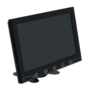 CAR1010AHVB 10.1" Desktop Monitor Slim HDMI Monitor w/ USB/HDMI/VGA/AV Functions Resolution 1024*600