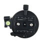 DYH-90i &amp; DLC-60L Tripod Leveling Base Leveling Head &amp; Screw Lever Combo Clamp Load Capacity 15KG