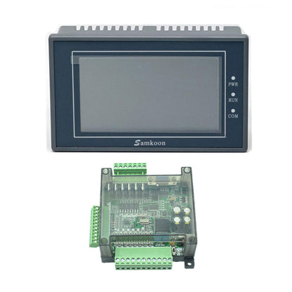 Samkoon EA-043A 4.3&quot; HMI Touch Screen + FX3U-14MT PLC Control Board Programmable PLC Controller