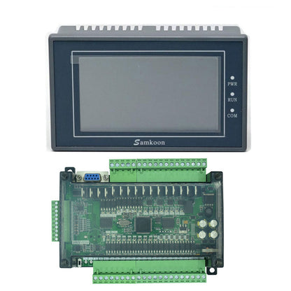 Samkoon EA-043A 4.3&quot; HMI Touch Screen + FX3U-32MT PLC Control Board Programmable PLC Controller