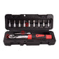 1/4&quot; 2-24Nm Adjustable Torque Wrench Bicycle Repair Tools Kit Set Bike Repair Preset Torque Spanner Hand Tool High Precision 4%-Red