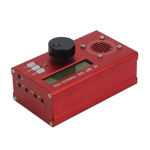 USDR/USDX HF QRP SDR Transceiver SSB/CW Transceiver 8-Band 5W Ham Radio With Red Shell