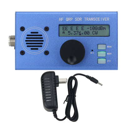 USDR/USDX HF QRP SDR Transceiver SSB/CW Transceiver DSP SDR 8-Band 5W Ham Radio With Blue Shell