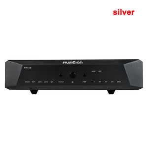 MUSICIAN Draco R2R DAC Decoder I2S/Coaxial/Optical/AES Blanced/USB input RCA/XLR balanced output ALTERA CHIP R2R Decoder-Silver