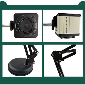 Hsk-800w 2K 8MP HD Digital Camera Built-In Mic Round Base For Online Remote Education Livestreaming