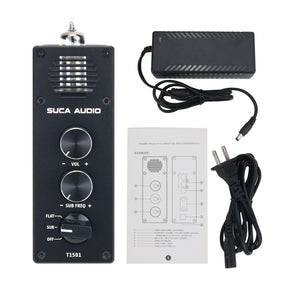 T1501 150W Mono Amplifier Tube Amplifier w/ Power Adapter For Home Theater 2.1/5.1 Center Subwoofer