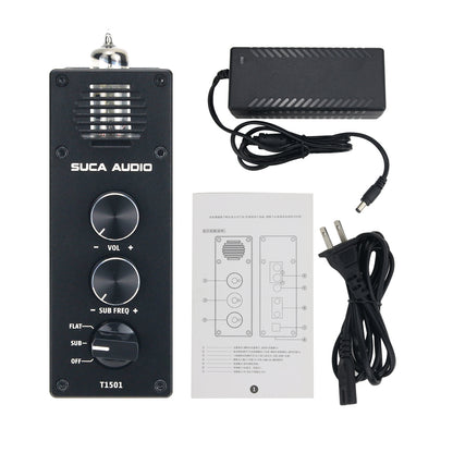T1501 150W Mono Amplifier Tube Amplifier w/ Power Adapter For Home Theater 2.1/5.1 Center Subwoofer