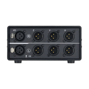 One Little Bear MC103-Pro Mini 3 Ways Stereo XLR Switcher Box Audio Switcher Amplifier Selector