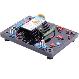 SX460-A Automatic Voltage Regulator Generator AVR Board Soft Glue Red Capacitors Fits Diesel Genset
