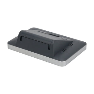 FanJu FJ3364 Weather Clock Electronic Alarm Clock For Indoor Outdoor Temperature Humidity Black