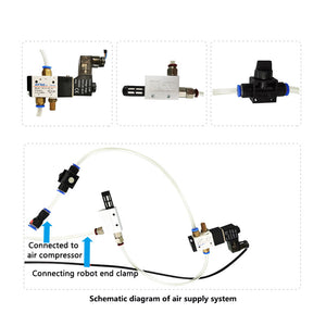 Industrial Robot Arm Parts Mechanical Arm Parts Accessories Air Supply System Kit For Robotic Arm