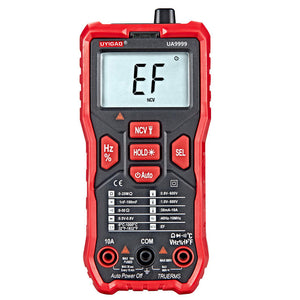 UYIGAO UA9999 Smart Digital Multimeter Tester Repair Tool Anti-Burning Easy Operation Via Buttons