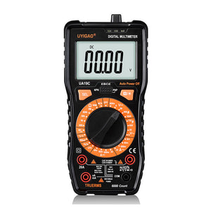UYIGAO UA19C Handheld Digital Multimeter Tester High Precision Voltage Current Meter Anti-Burning