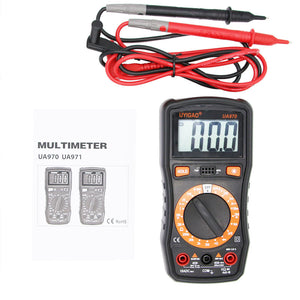 UYIGAO UA970 Digital Multimeter Tester Voltage Current Meter Handheld Electrician Tool CAT II 600V