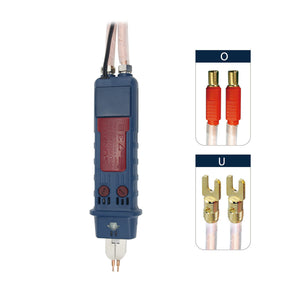 SUNKKO S-73B Hand Welding Pen With 25 Square Copper Wire Spot Welder Pen For 18650 Battery Pack