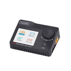 ToolkitRC M8S 400W 18A 2.4 TFT inch Color LCD Screen Balance Charger Discharger for 2S - 8S Lipo For RC Racing Drone Battery