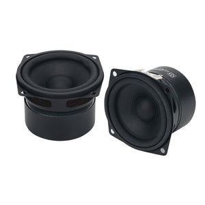Pair of 2.5&quot; Loudspeakers HiFi Speaker Unit High Sensitivity 8-15W Full Range Unit 8Ω