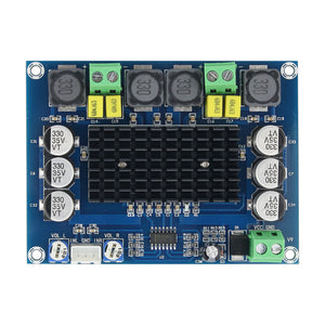 TPA3116D2 Class D Amp Board 2*120W High Power Amplifier Board Dual-Channel XH-M543