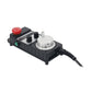 OMT004 7Axis Manual Pulse Generator CNC Handwheel 100PPR 5V with Emergency Stop Button Universal Type