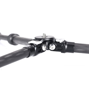 SUNWAYFOTO T16C20N II Carbon Fiber Tripod Stand Height 190-275MM/7.5-10.8&quot; Load 10KG/22LB For Camera