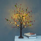 55CM/21.7&quot; Light Tree Room Lighted Christmas Tree 24-LED Holiday Party Wedding Creative Decoration