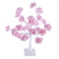 45CM/17.7&quot; Rose Tree Lamp Tree Table Lamp 24-LED Room Artificial Tree Decor Valentine's Day Present