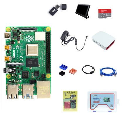 For Raspberry Pi 4 Model B 8GB RAM Raspberry Pi 4 Computer Model B Board Kit With 7&quot; Screen Display