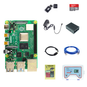 For Raspberry Pi 4 Model B 8GB RAM Raspberry Pi 4 Computer Model B Board With Aluminum Alloy Shell