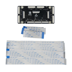 XCB-6cam-B01 6-Way Camera CSI Expansion Board Innovative Design For Jetson TX2 TX1 &amp; XCB-lite Use