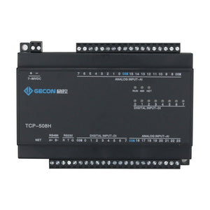 24AI + 8DI Industrial Controller Ethernet IO Module PLC Extension TCP-508H Ethernet Communications
