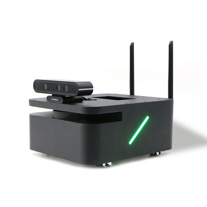 Mecanum Wheel Car Assembled ROS Robot With Light Strips Industrial Design For Secondary Development