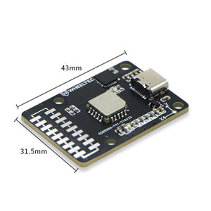 WHEELTEC IMU Module Sensor 9-Axis Attitude Sensor Magnetometer USB Serial Port Output For ROS Robot