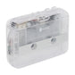 Tonivent TON007T Bluetooth Cassette Player Portable Cassette Player Walkman FM Radio Transparent