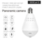 1.3MP Wifi Bulb Camera 360-Degree Hidden Camera Light Bulb Indoor Matte Night Vision Light EC75C-Z13
