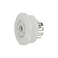 10 PCS Chassis Mount 9pin Ceramic Vacuum Tube Socket Base FOR 12AX7 EF86 6922 EL84 6DJ8 12AU7 12AT7 Hifi Audio Guitar Tube AMP