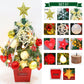 50CM/19.7" Desktop Christmas Tree Mini Christmas Tree Xmas Tree With Lights Holiday Decorations