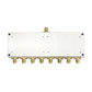 QM-PD8-ST 5-1000M RF Power Divider VHF UHF One-To-Eight Power Splitter Power Combiner SMA Connectors