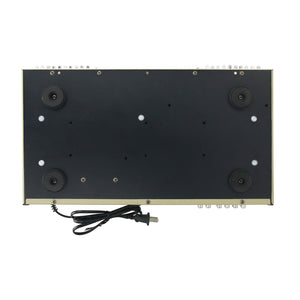 HIFI Digital HD Stereo 10-Band Graphic Equalizer Preamplifier Equalizer Built-in USB Home Stage Equalizer